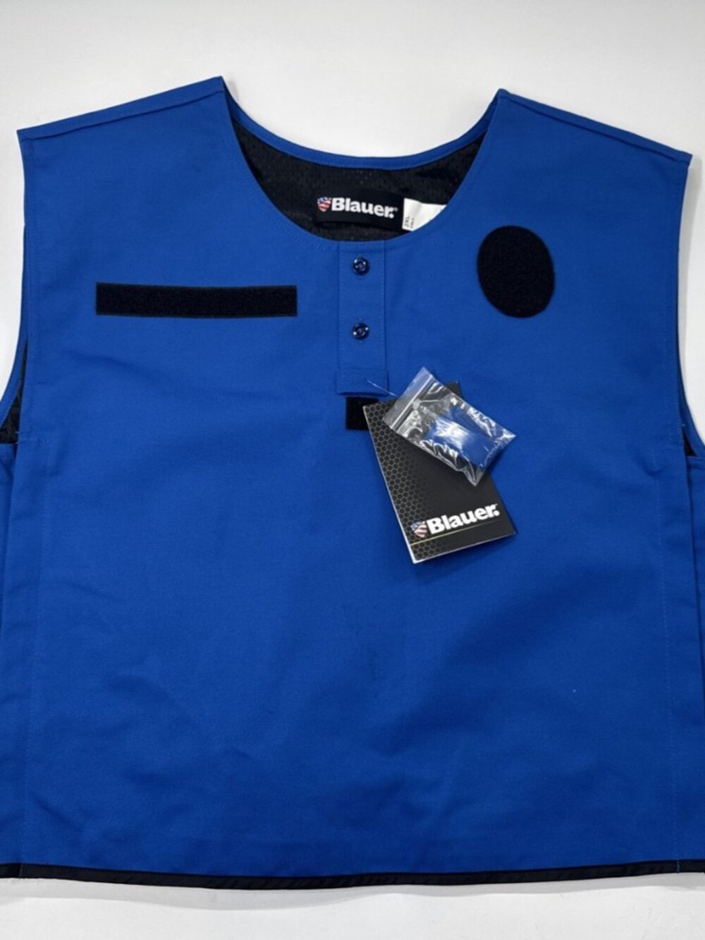 Blauer 8380 Ballistic Polyester Armorskin Vest Royal Blue Mens 2XL Tall NEW